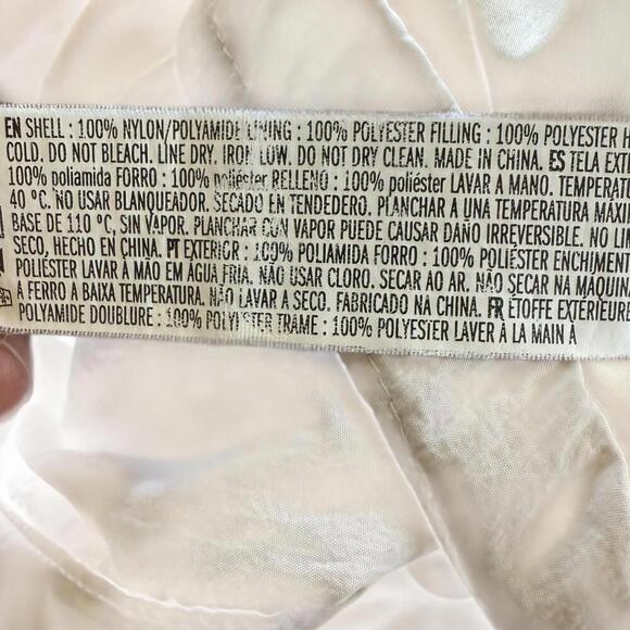 Forever 21 Cream Snap-Front Jacket – Size Small - Picture 6 of 7